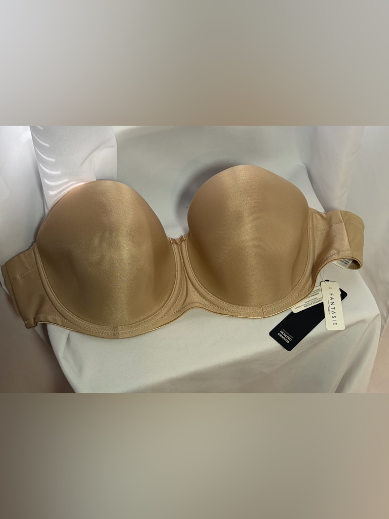 Nwt Fantasie Smoothing Molded Strapless Bra In Nude Size 32f